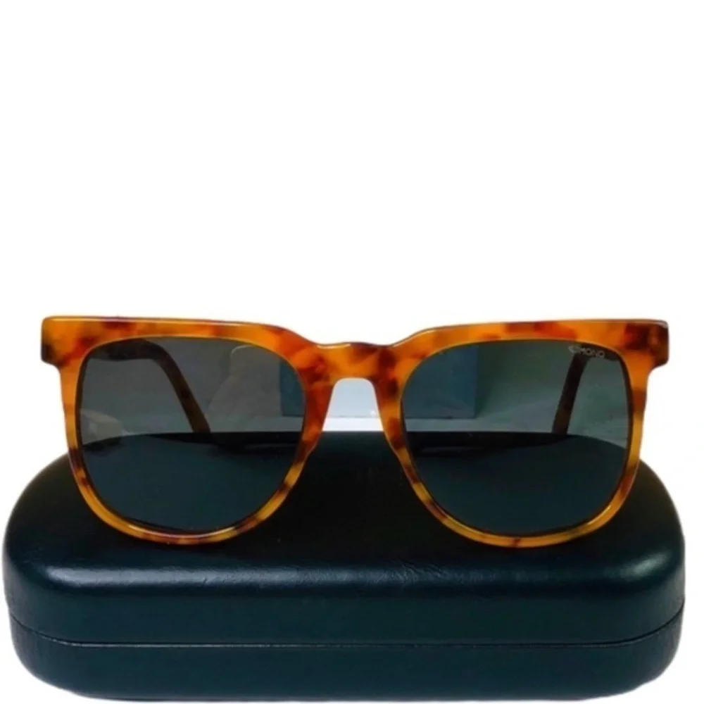 KOMONO sunglasses Riviera Caramel Demi tortoise NEW oversized